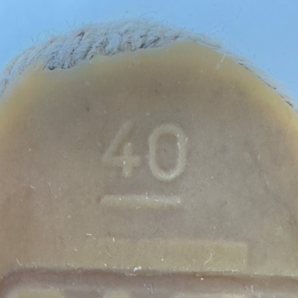 CHANEL Beige/Black Espadrilles, IT 40. As-Is Condition. - Picture 15 of 15